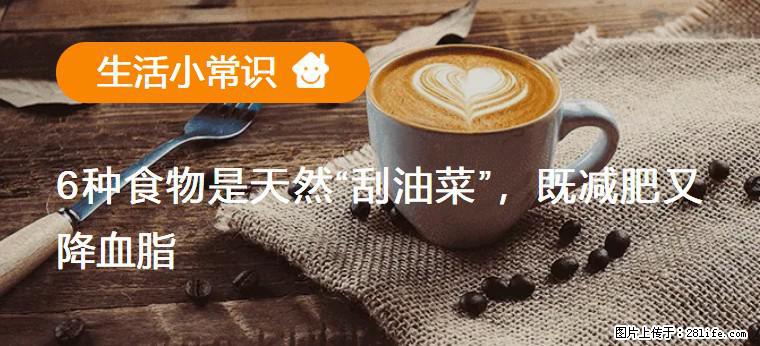 【生活小常识】6种食物是天然“刮油菜”，既减肥又降血脂 - 金昌生活资讯 - 金昌28生活网 jinchang.28life.com